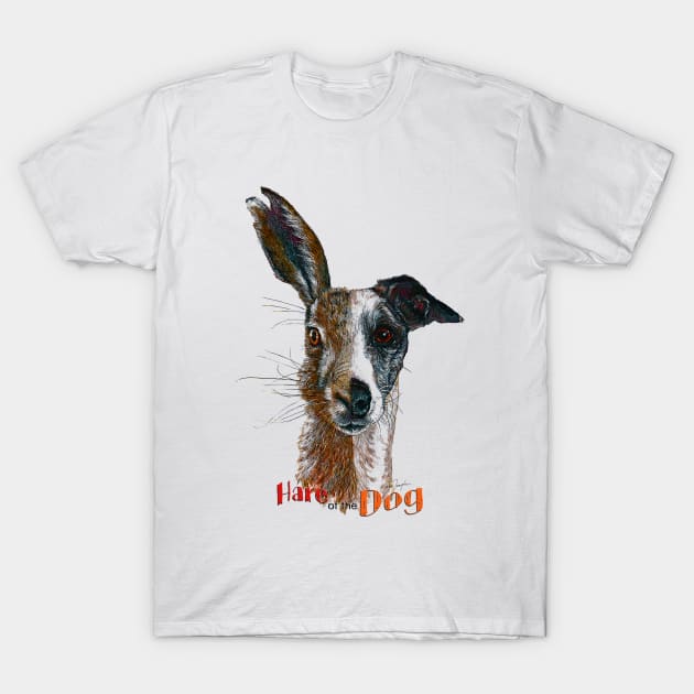 Hare of the Dog T-Shirt by Leisa